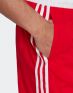 ADIDAS Classic Length 3 Stripes Swim Shorts Red - FS4009 - 6t