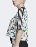 ADIDAS Cropped Allover Print Tee MultiColor - ED4742 - 3t