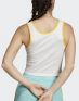 ADIDAS Cropped Tank Top White - FN2910 - 2t