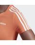 ADIDAS Essentials 3-Stripes T-Shirt Orange - EI0764 - 6t