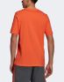 ADIDAS Essentials Embroidered Linear Logo Tee Orange - GL0063 - 2t