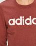 ADIDAS Essentials Linear Sweatshirt Red - GD2956 - 4t