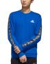 ADIDAS Essentials Tape Sweatshirt Blue - GD5449 - 1t