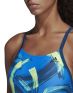 ADIDAS Fit X-Back Swim Suit Blue - DQ3327 - 5t