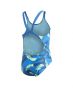 ADIDAS Girls Beachwear Parley Swim Suit Blue - DQ3378 - 2t
