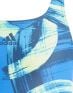 ADIDAS Girls Beachwear Parley Swim Suit Blue - DQ3378 - 5t