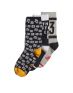 ADIDAS Graphic Socks 3 Pairs Black - ED8645 - 1t