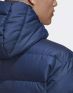 ADIDAS LW Down Zip Through Puffer Jacket Blue - GE1299 - 5t