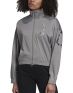 ADIDAS Large Logo Track Jacket Charcoal Solid Grey/True Pink - FS7227 - 1t
