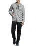 ADIDAS Linear French Terry Hoodie Tracksuit Grey - EI5558 - 1t