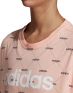 ADIDAS Linear Graphic Tee Glow Pink - EI6245 - 3t