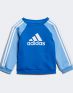 ADIDAS Logo Fleece Jogger Set Blue - ED1159 - 2t