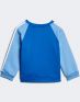 ADIDAS Logo Fleece Jogger Set Blue - ED1159 - 3t