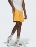 ADIDAS Loungewear Essentials Shorts Yellow - H39976 - 3t
