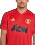 ADIDAS Manchester United Trainig Jersey Tee Red - ED6898 - 3t