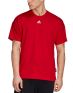ADIDAS Must Haves 3-Stripes T-Shirt Red - GC9058 - 1t