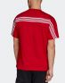ADIDAS Must Haves 3-Stripes T-Shirt Red - GC9058 - 2t
