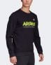 ADIDAS Must Haves Graphic Crew Sweatshirt Black - GK3672 - 4t