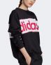 ADIDAS Originals Logo Sweatshirt Black - FH7563 - 4t