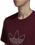 ADIDAS Outline Tee Red - DH5786 - 3t