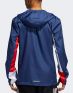 ADIDAS Own the Run Hooded Wind Jacket Ind/White - ED9291 - 2t