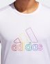 ADIDAS Own the Run Pride Tee White - EK4534 - 5t