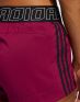 ADIDAS Pacer 3-Stripes Woven Hack 3-Inch Shorts Burgundy - FR5619 - 6t