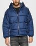 ADIDAS Padded Hooded Puffer Jacket Blue - GE1292 - 3t