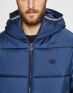 ADIDAS Padded Hooded Puffer Jacket Blue - GE1292 - 4t