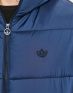 ADIDAS Padded Hooded Puffer Jacket Blue - GE1292 - 5t