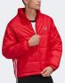 ADIDAS Padded Stand Collar Puffer Jacket Red - GE1344 - 4t
