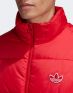ADIDAS Padded Stand Collar Puffer Jacket Red - GE1344 - 5t