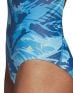 ADIDAS Parley Allover Print Infinitex Swim Suit Blue - CV3627 - 5t