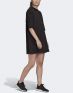 ADIDAS Recycled Cotton Oversize T-Shirt Dress Black - FL4215 - 4t