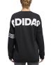 ADIDAS Relaxed Logo Sweatshirt Black - DP5669 - 2t
