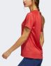 ADIDAS Rise Up N Parley Tee Red - FL5966 - 3t