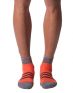 ADIDAS Run Thin Cushioned Id Ankle Socks Orange - S12443 - 1t