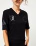 ADIDAS Sportswear Crop Tee Black - EA0349 - 3t