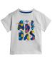 ADIDAS Originals Abstract Logo Kids Tee White - ED7712 - 1t