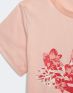 ADIDAS Trefoil Flower Logo Tee Pink - GD2887 - 5t
