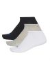 ADIDAS Trefoil Linear Socks 3-Pairs WBG - AB3889 - 1t
