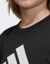ADIDAS Youth Badge of Sport Essential T-Shirt Black - DV0816 - 4t