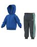 ADIDAS Hooded Jogger Tracksuit Blue - AY6045 - 1t