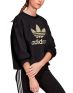 Adidas Originals Longsleeve Crew Sweatshirt Black - FM2623 - 3t
