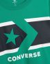 CONVERSE Chest Stripe Star Chevron Tee Green - 969014-F1H - 3t