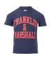FRANKLIN AND MARSHALL CF Logo Tee Denim - FMS0097-054 - 1t