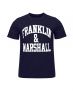 FRANKLIN AND MARSHALL CF Logo Tee Navy - FMS0097-178 - 1t