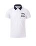 FRANKLIN AND MARSHALL Core Logo Polo White - FMS0091-002 - 1t