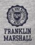 FRANKLIN AND MARSHALL Retro Logo Ringer Grey - FMS0065-G59 - 3t