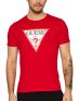 GUESS Triangle Logo Tee Red - M0BI71I3Z11-TLDR - 1t